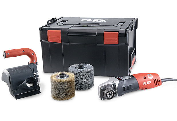 Flex BBE 14-3 110 Set TRINOXFLEX palástcsiszoló gép szett (L-BOXX-ban) termék fő termékképe